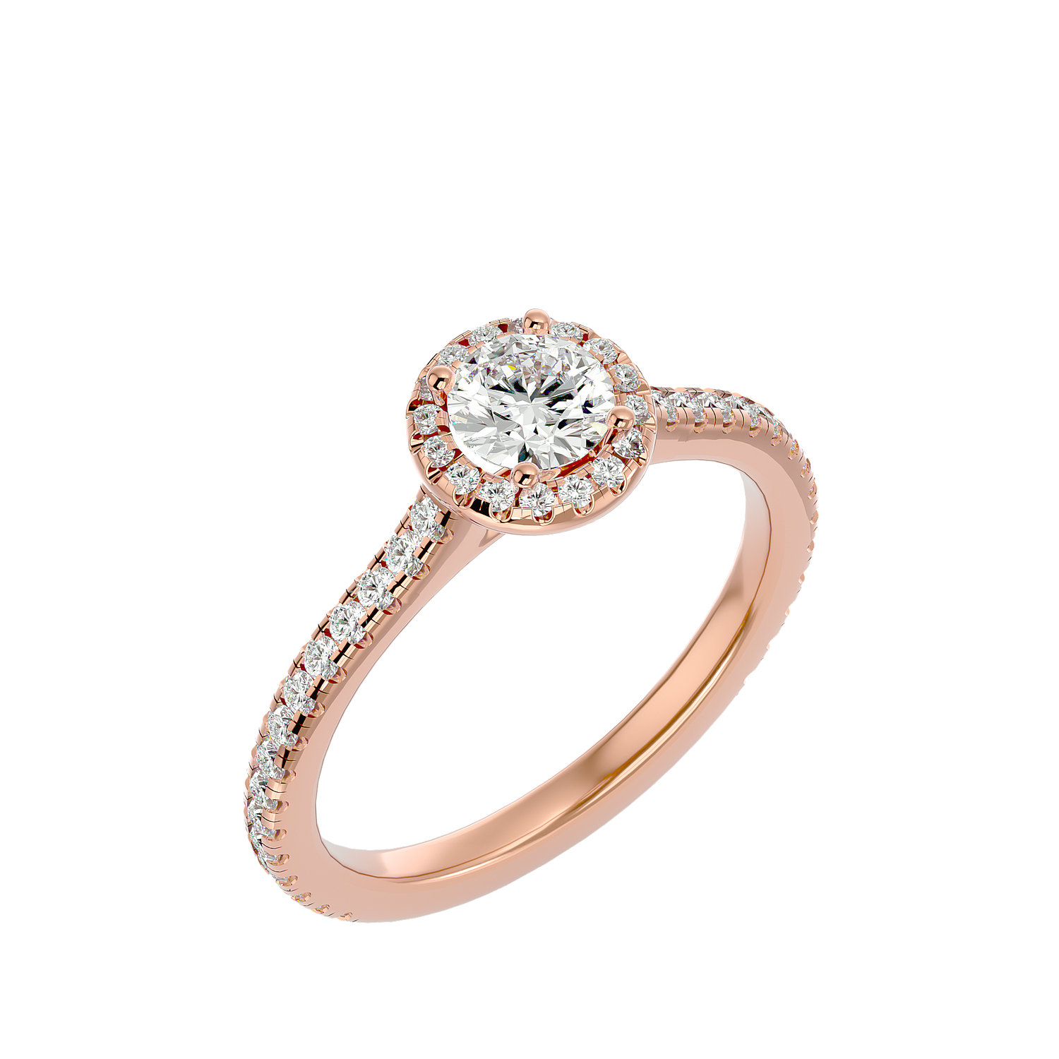 Olivia Diamond Halo Ring