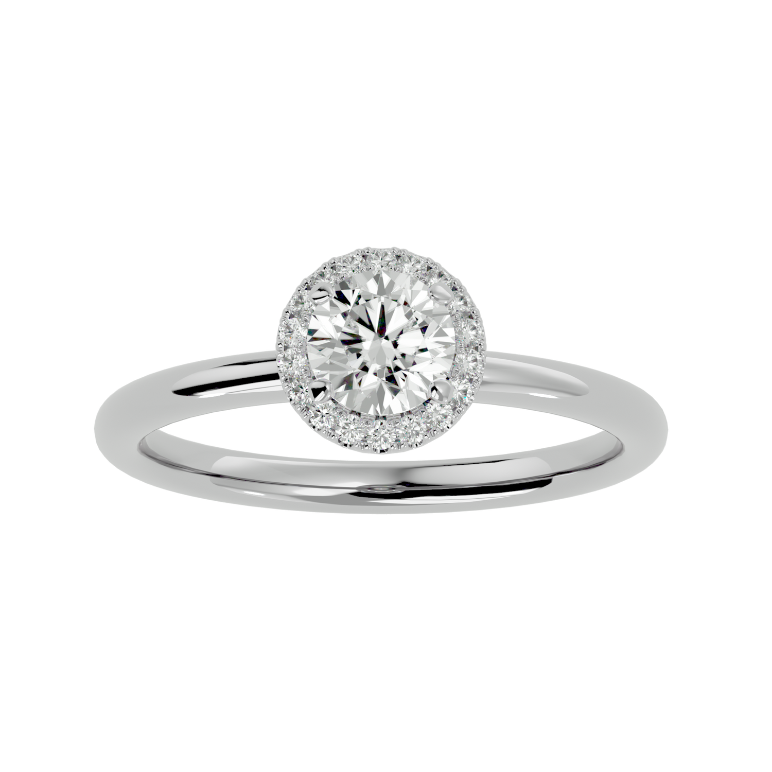 Rebecca Diamond Halo Ring