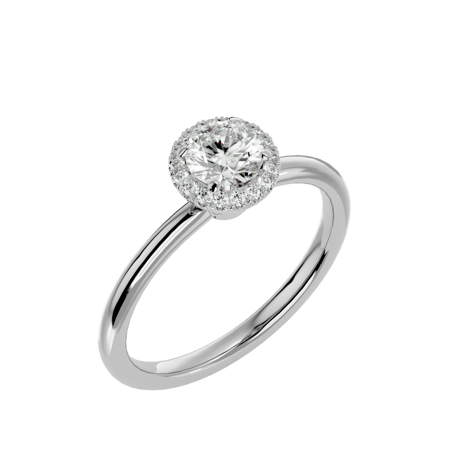Rebecca Diamond Halo Ring