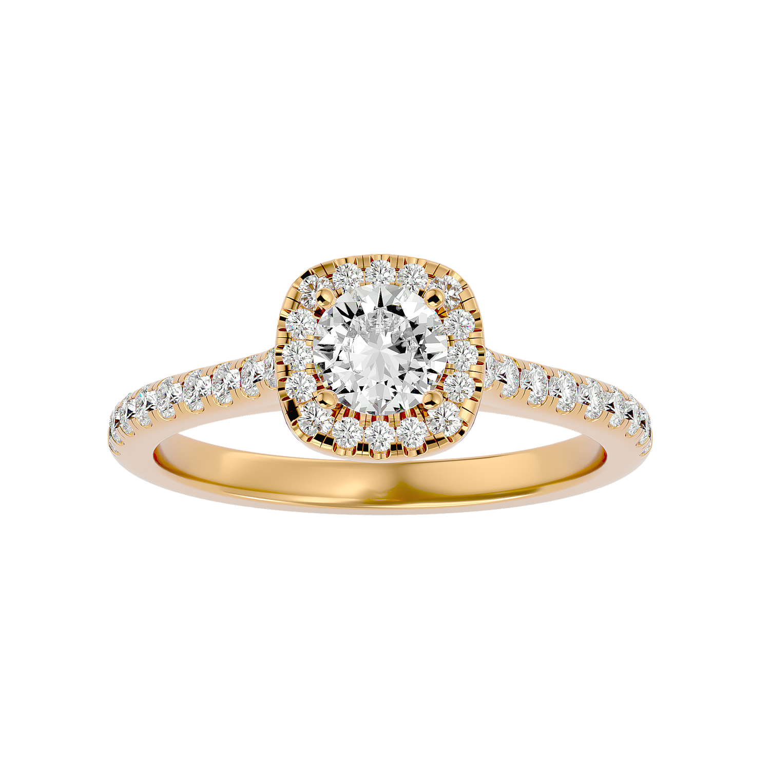 Romilly Diamond Halo Ring