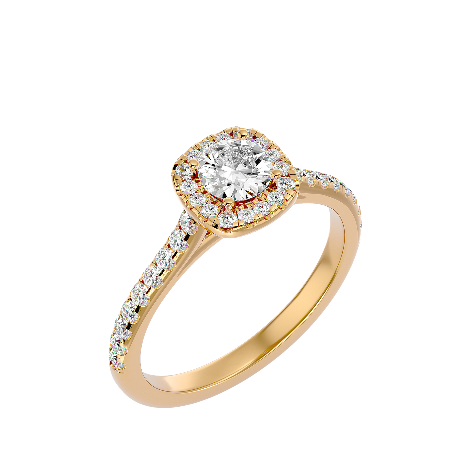 Romilly Diamond Halo Ring