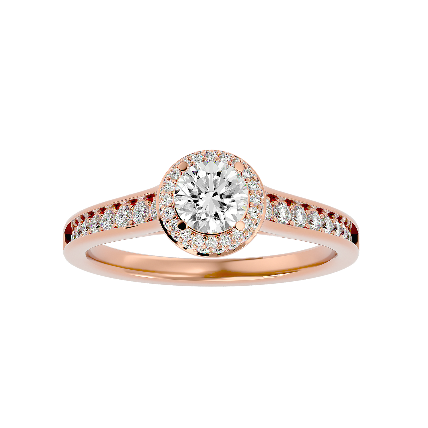 Rosalind Diamond Halo Ring