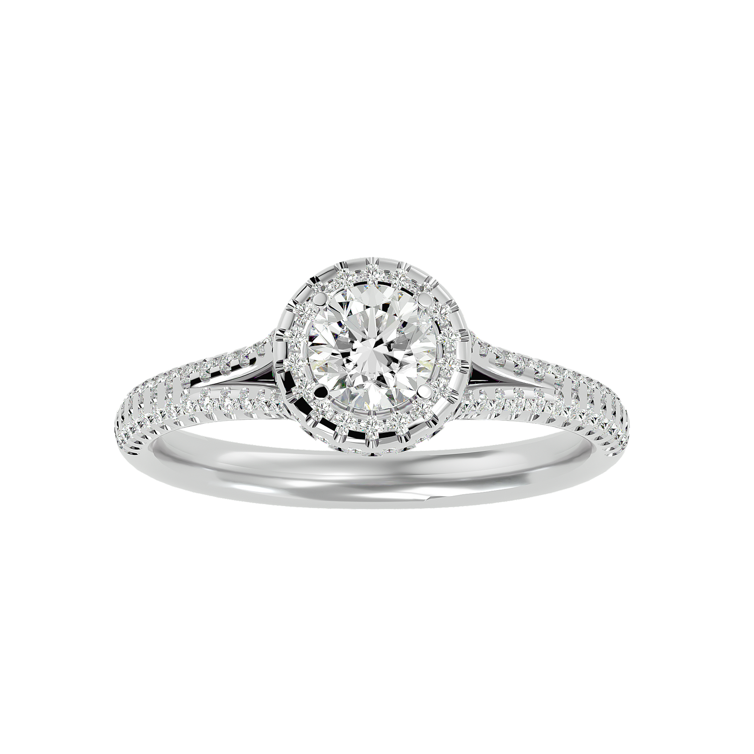 Valentina Diamond Halo Ring