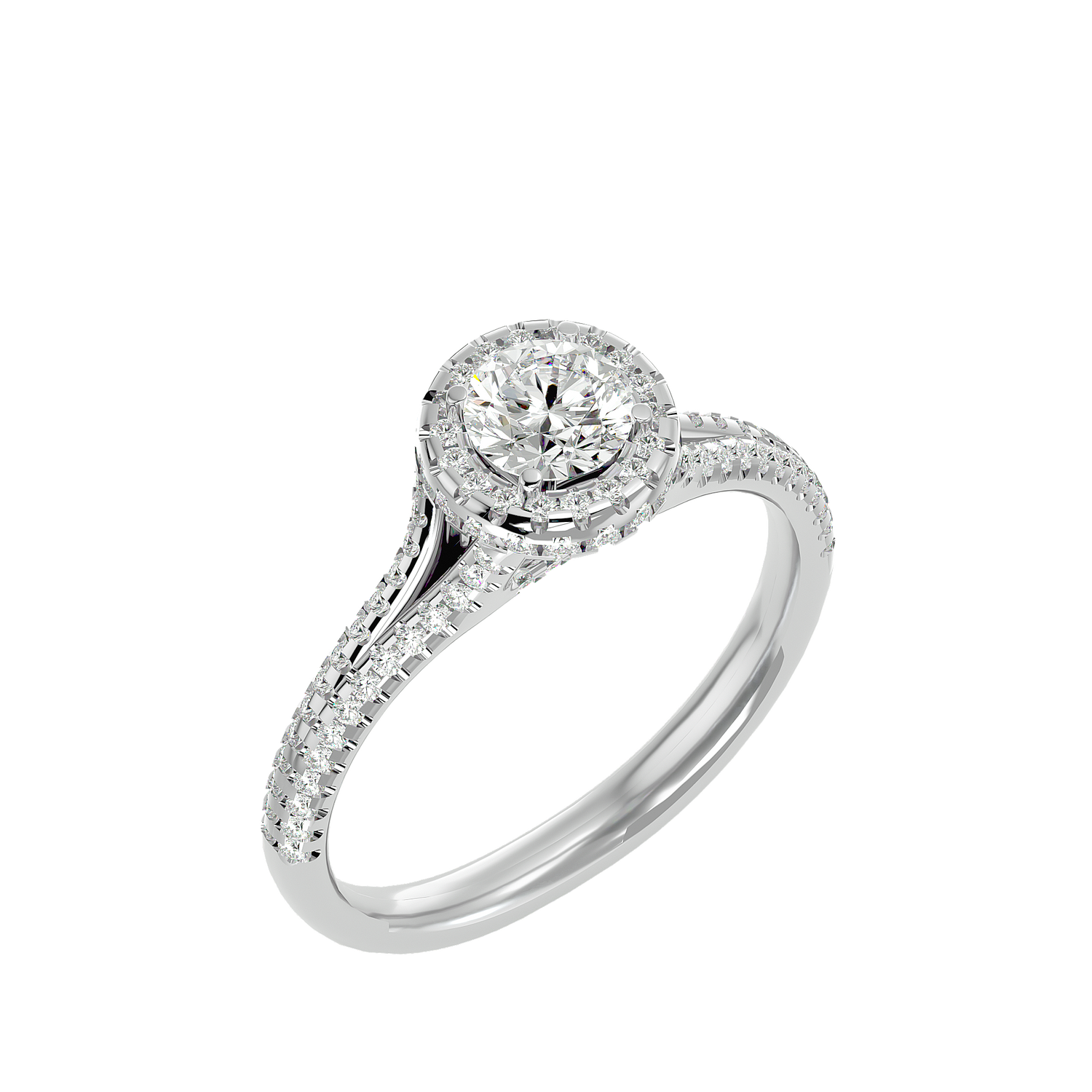 Valentina Diamond Halo Ring