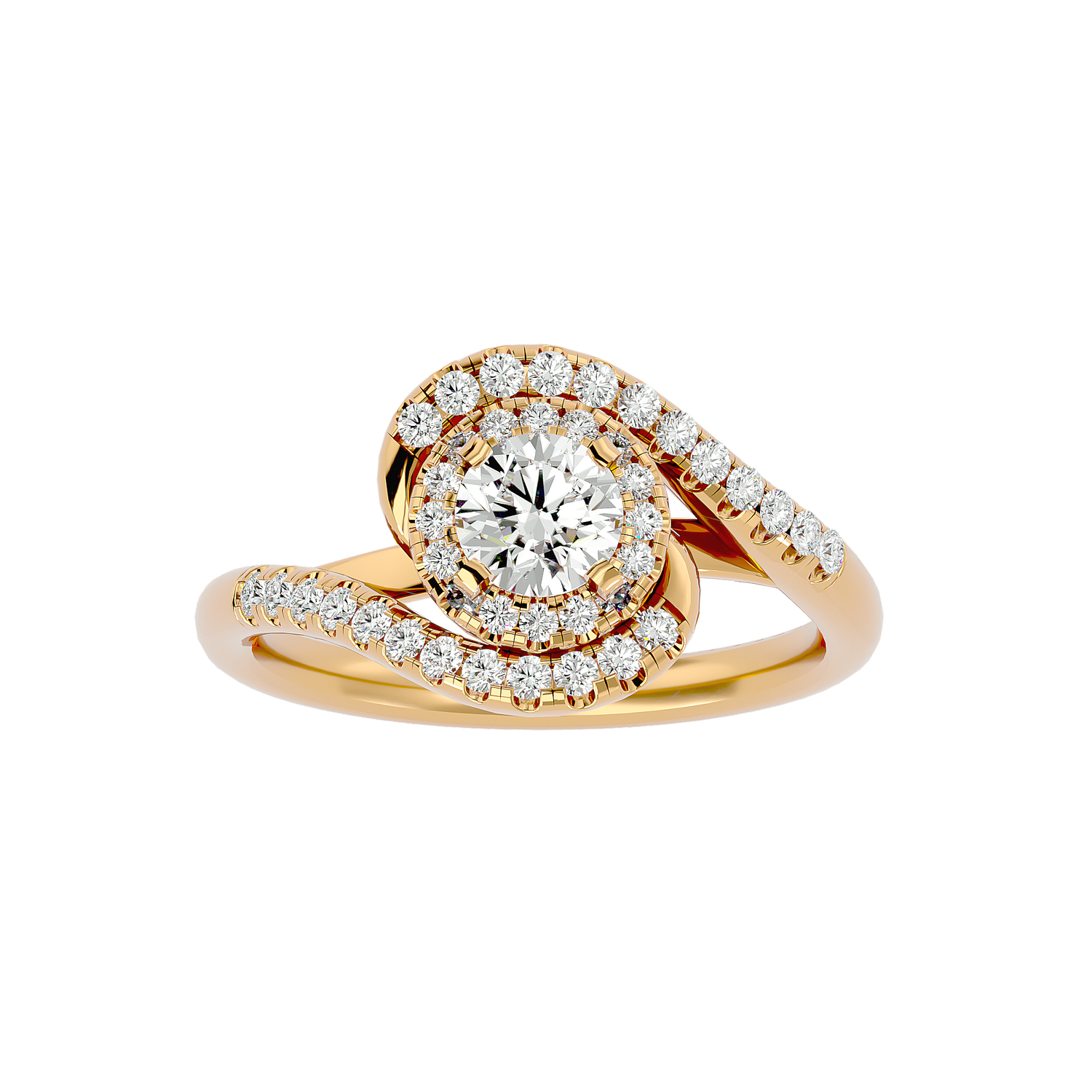 Sofia Diamond Halo Ring