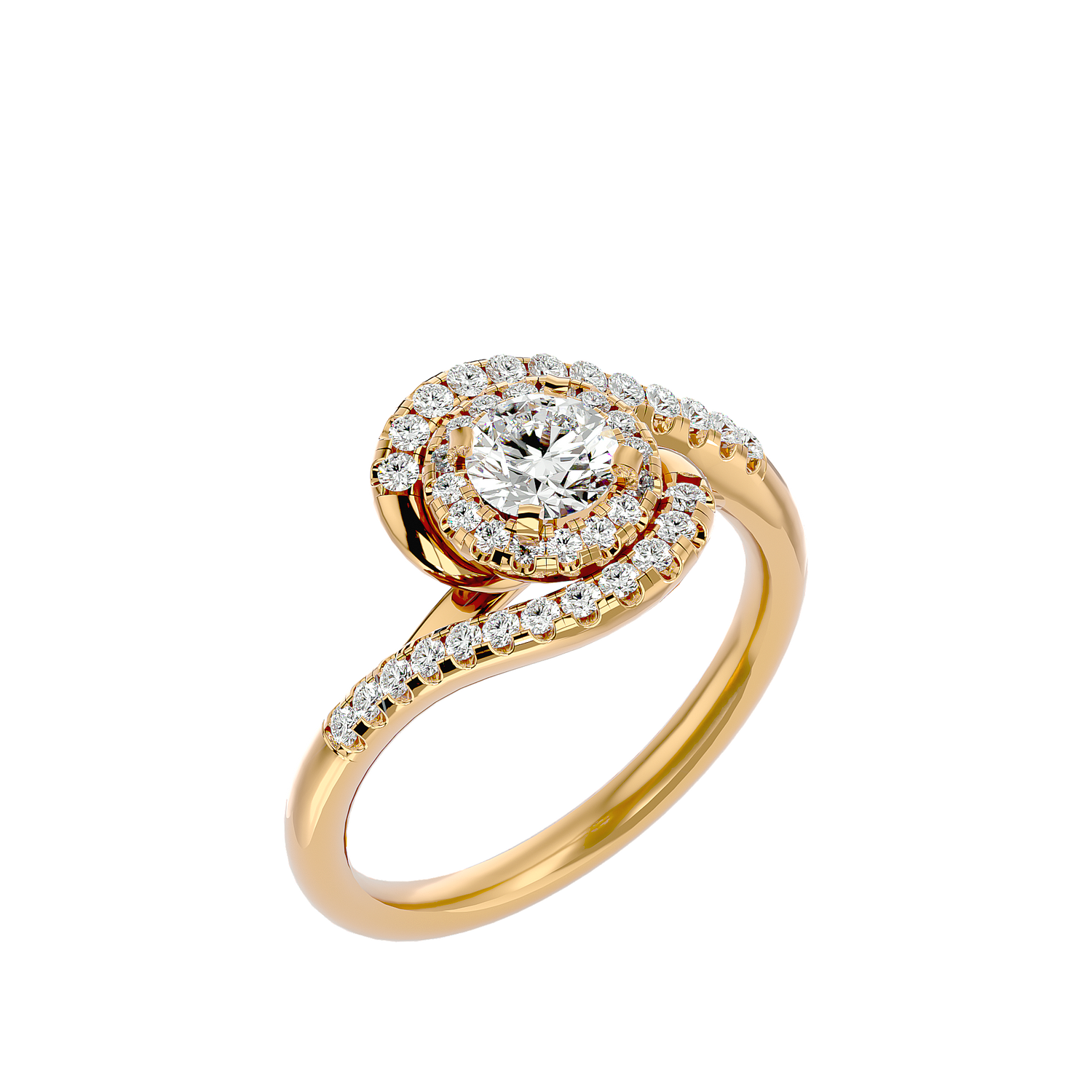 Sofia Diamond Halo Ring