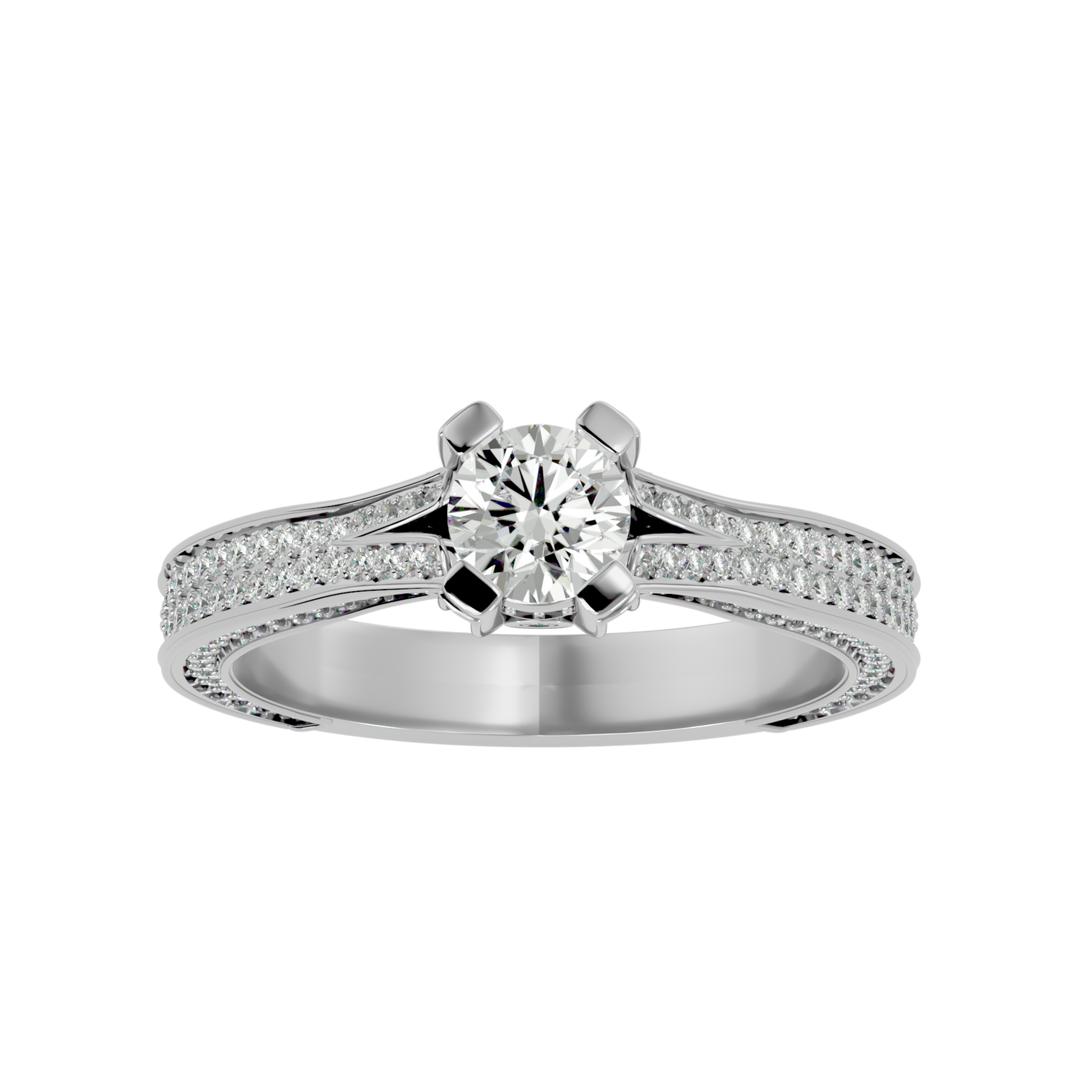 Matilda Round Solitaire Ring