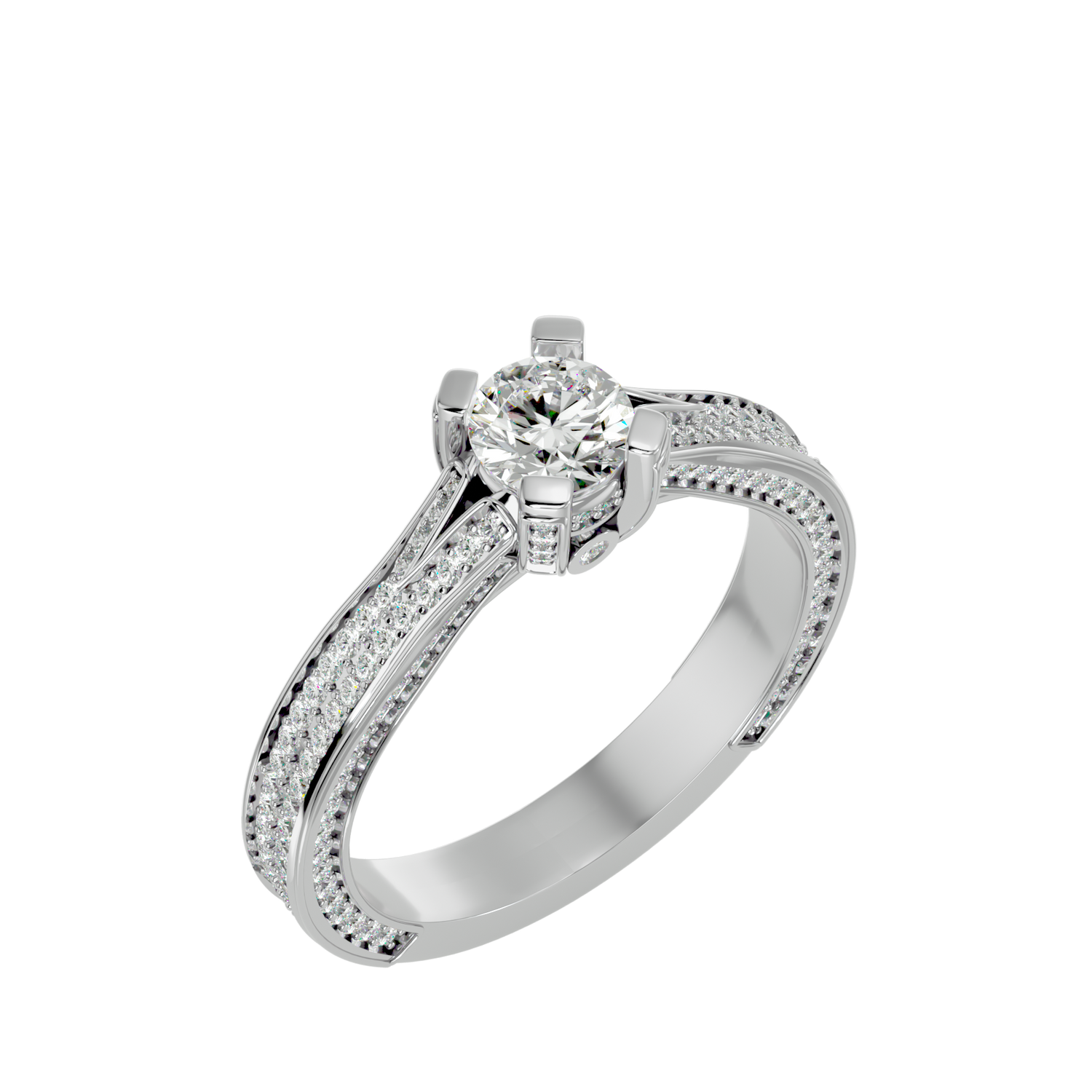 Matilda Round Solitaire Ring