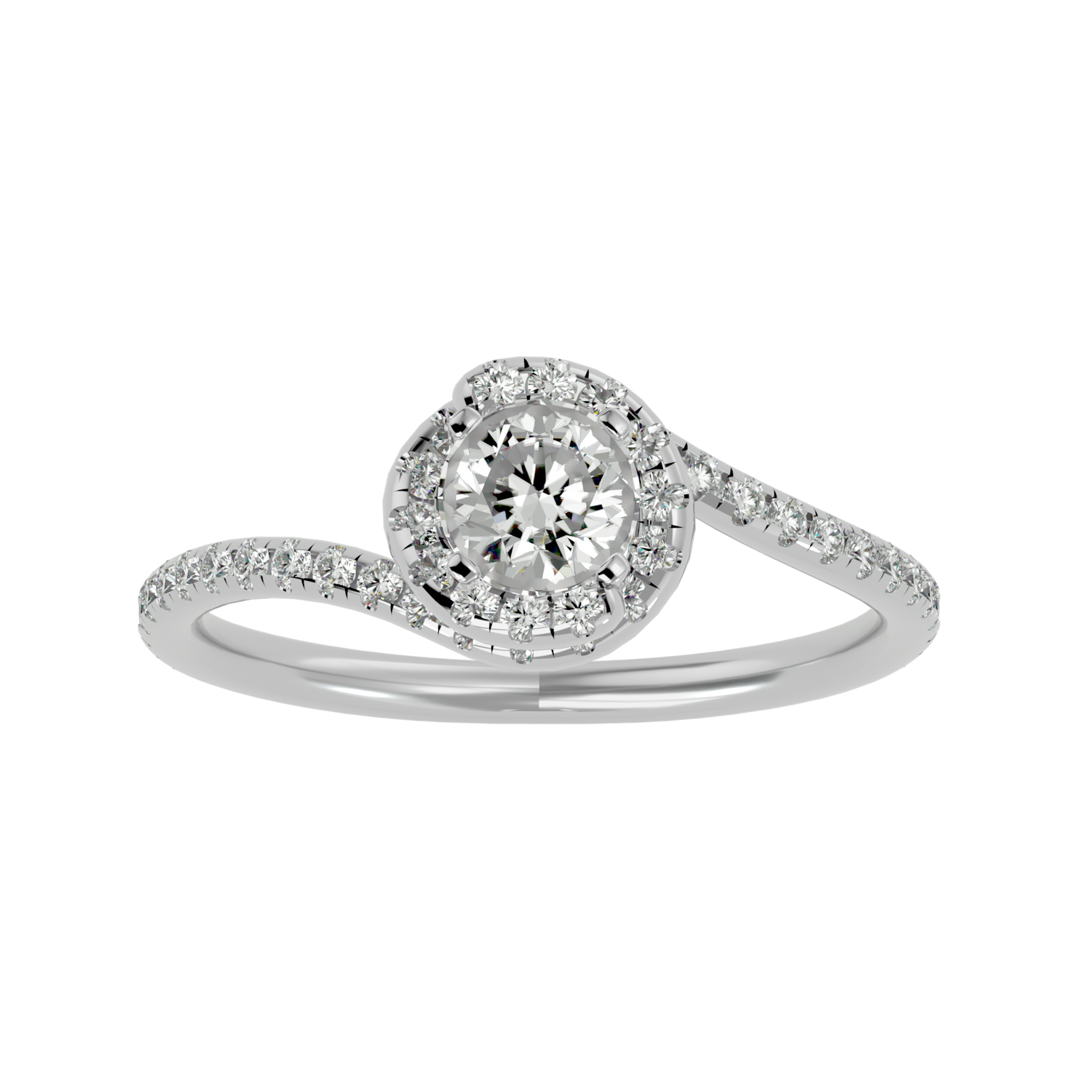 Madison Diamond Halo Ring