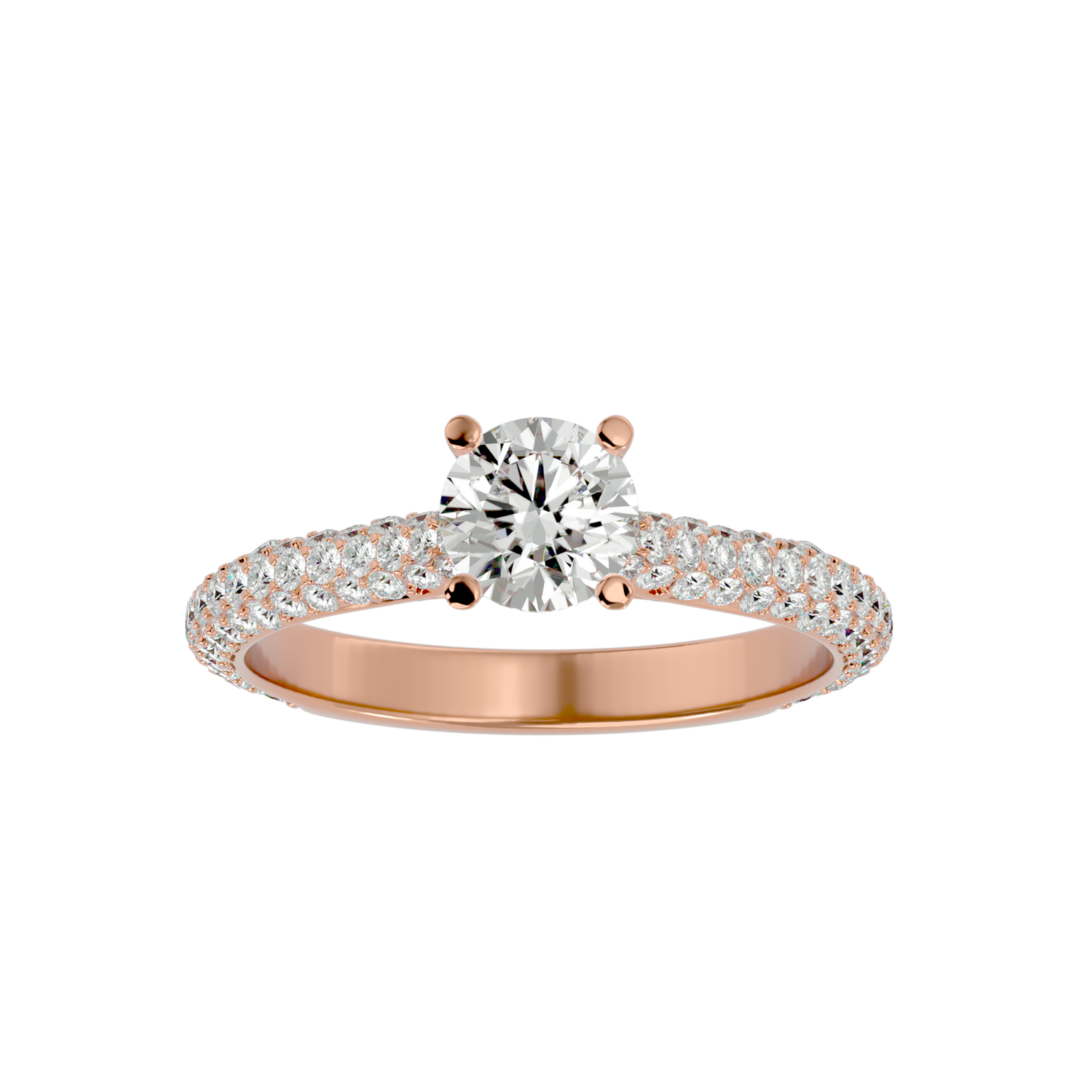 Fernanda Round Solitaire Ring