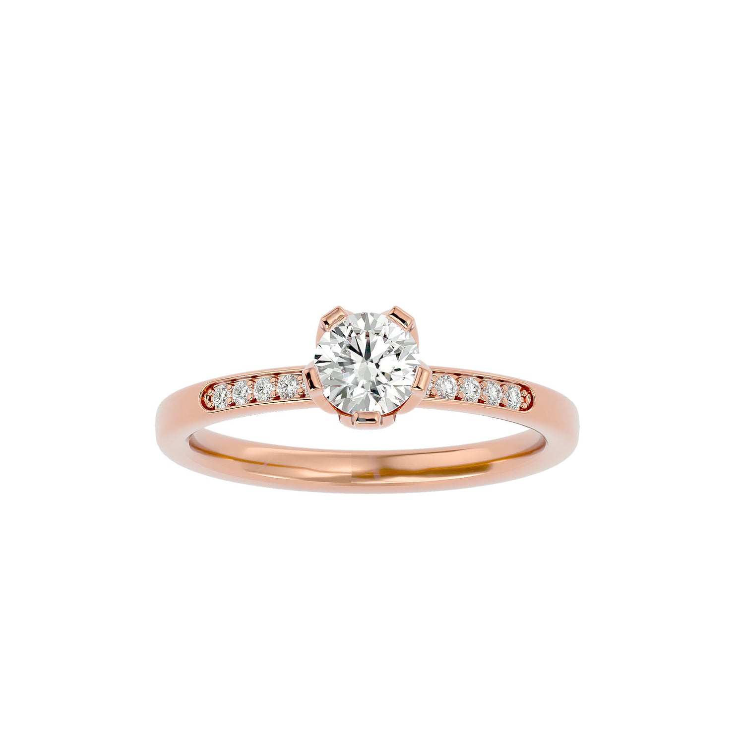 Oaklyn Round Solitaire Ring