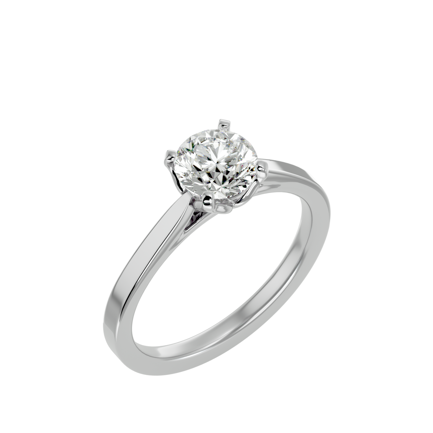 Kai Round Solitaire Ring