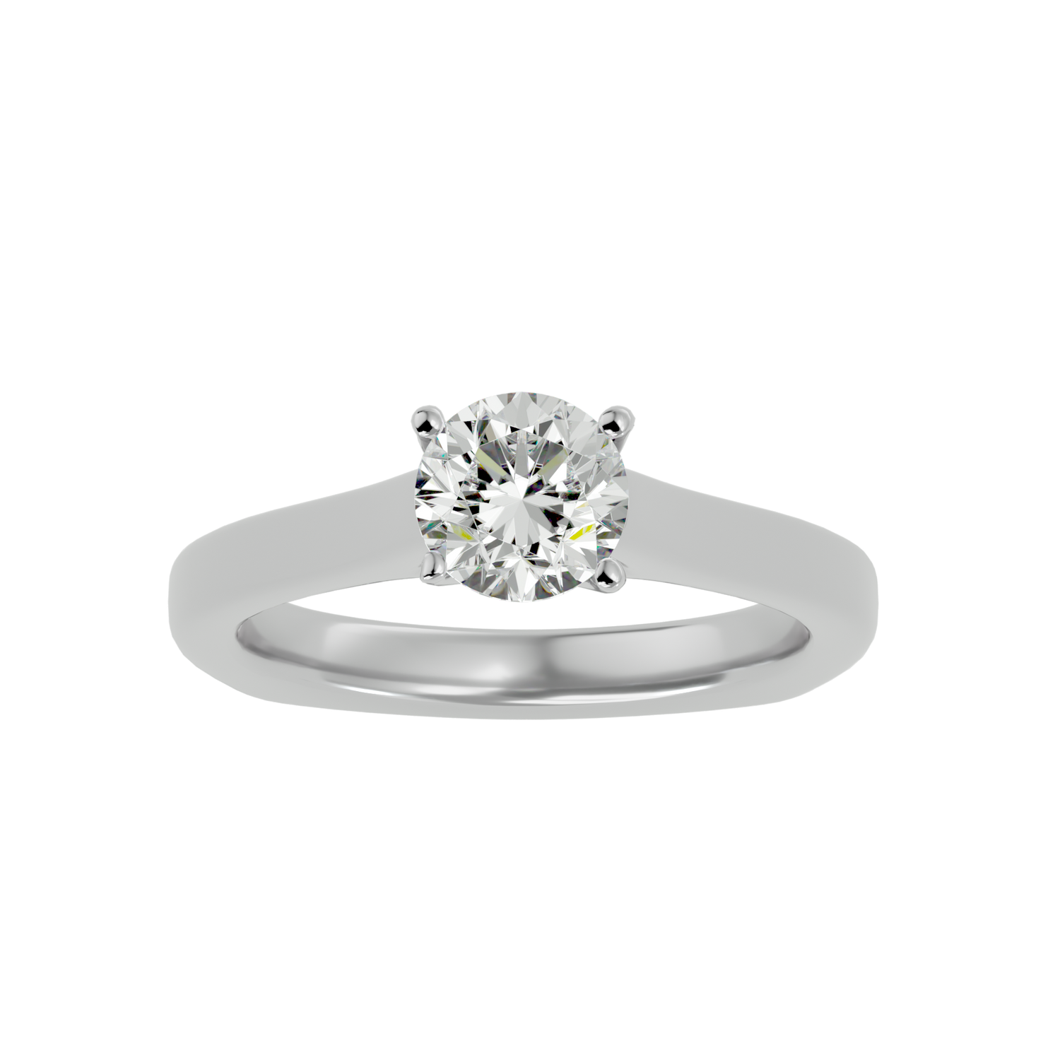 Treasure Round Solitaire Ring