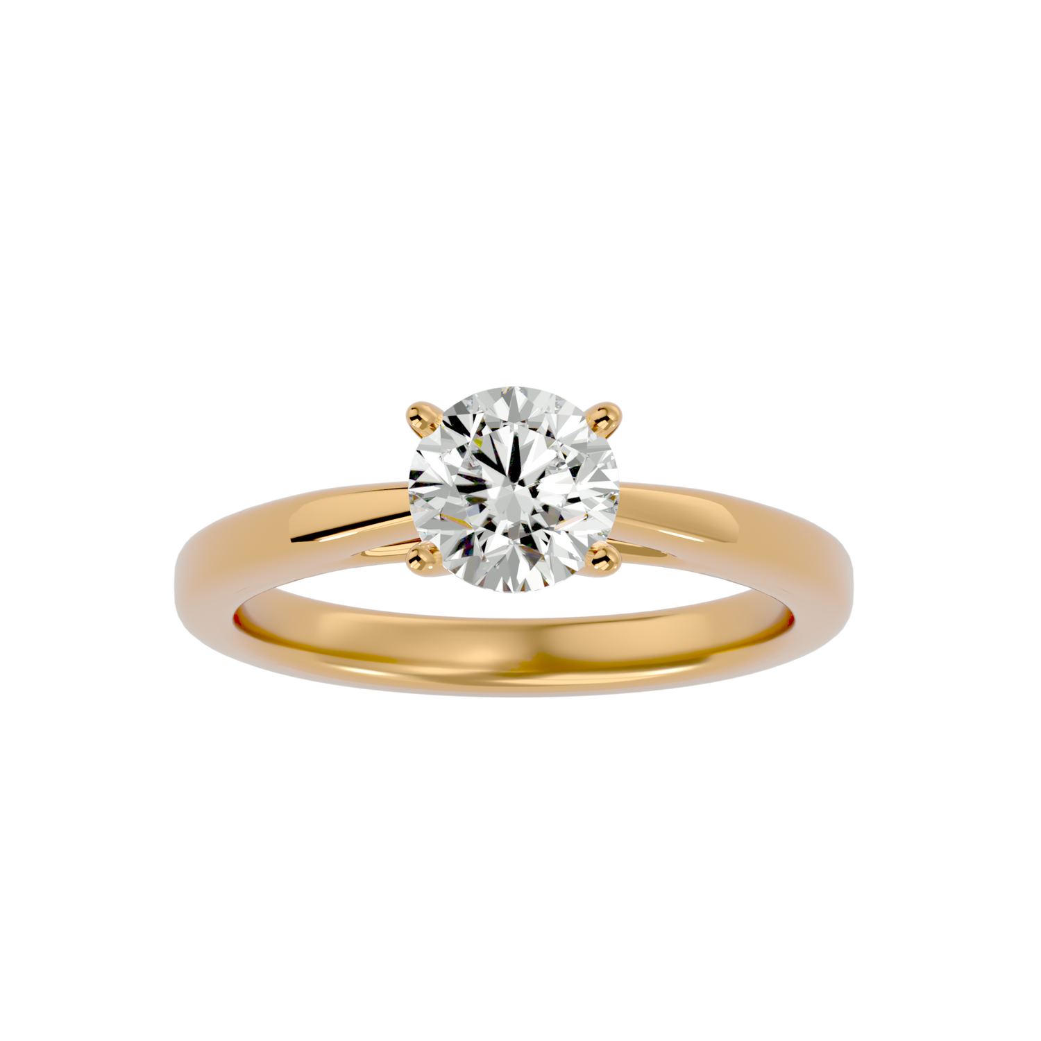 Vienna Round Solitaire Ring