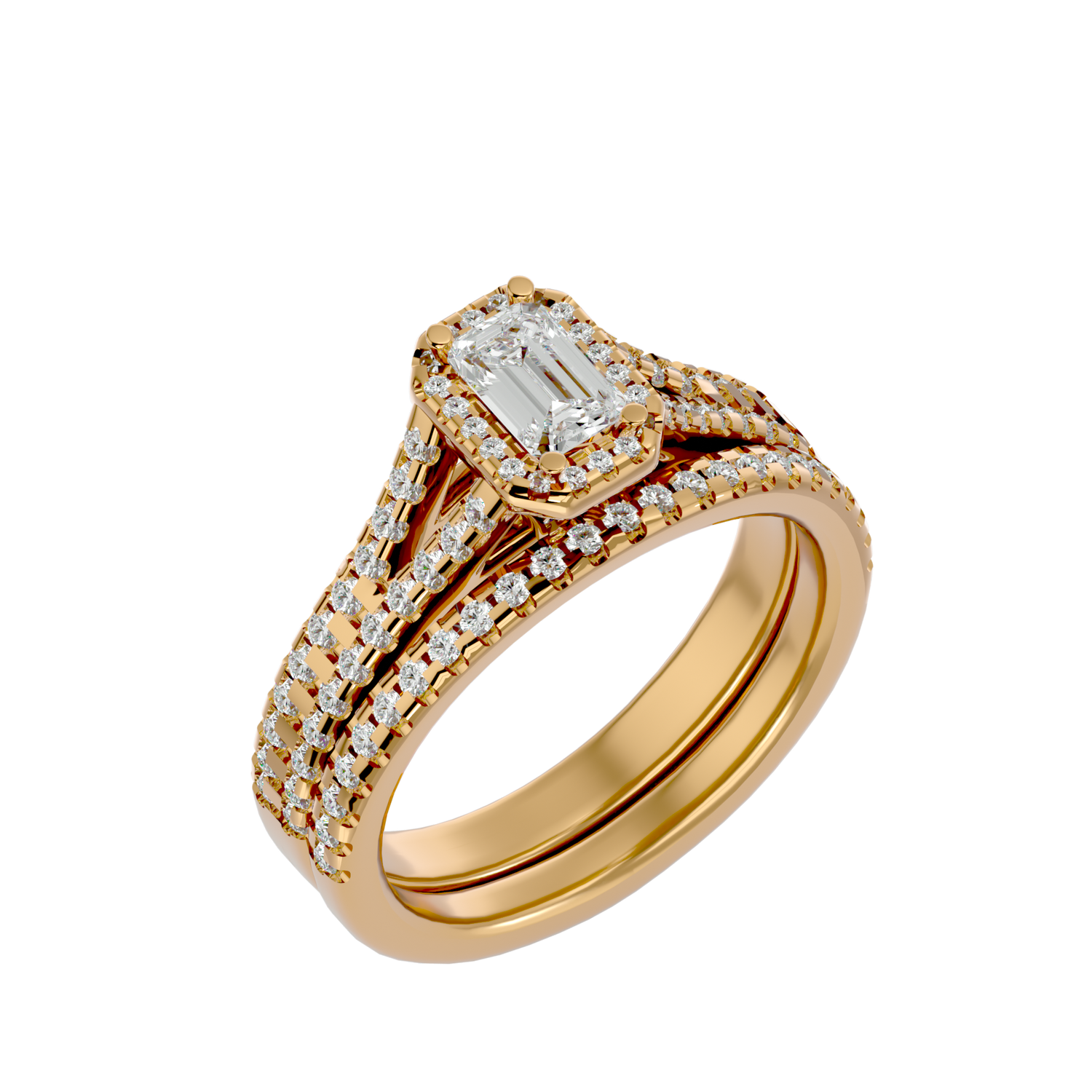 Mavis Emerald Solitaire Ring