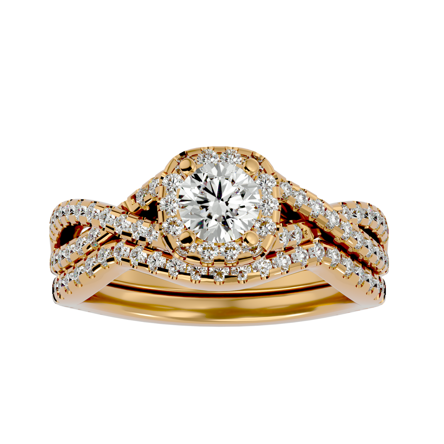 Elsa Round Solitaire Ring