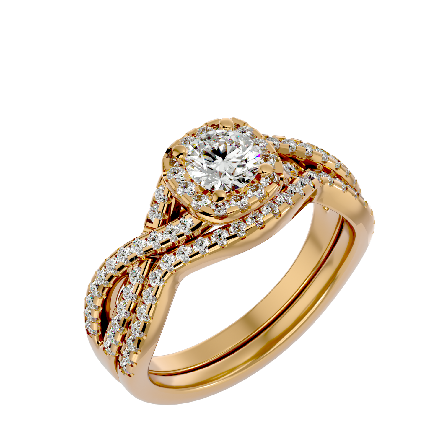 Elsa Round Solitaire Ring
