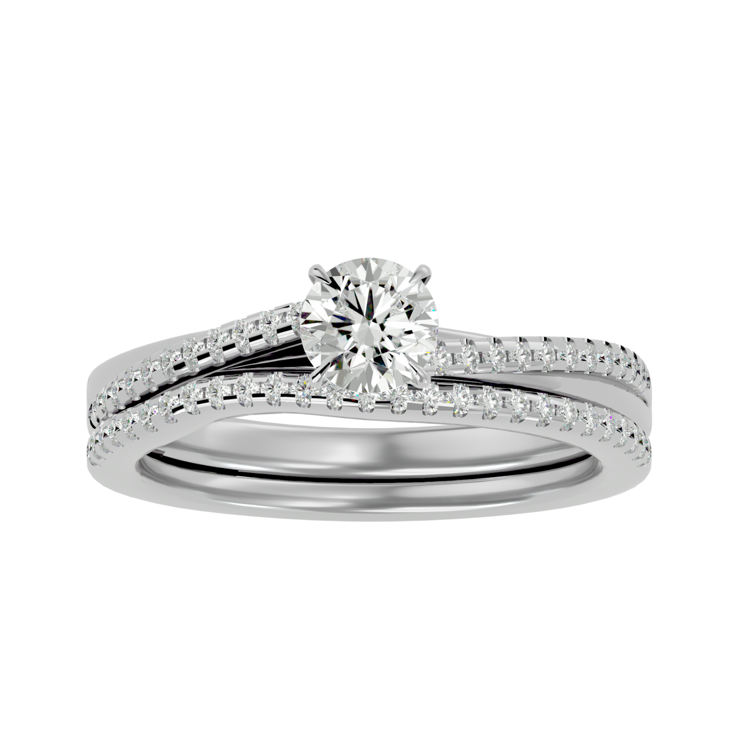 Kamiyah Round Solitaire Ring