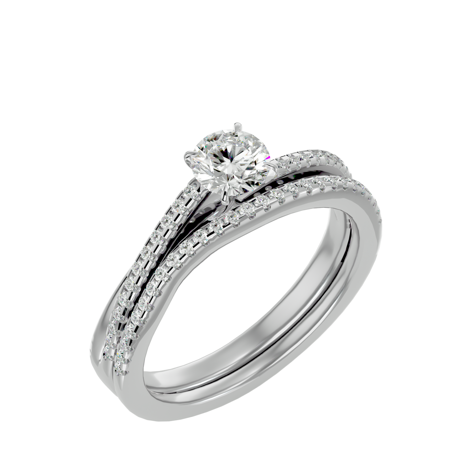 Kamiyah Round Solitaire Ring