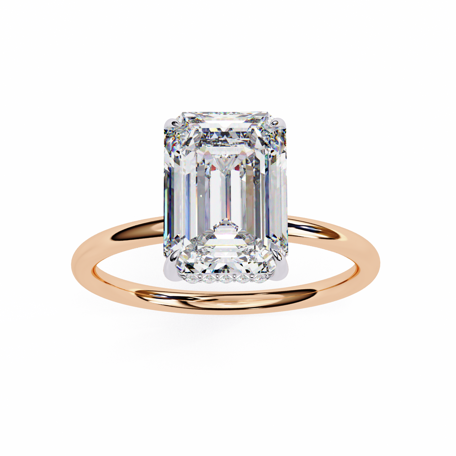 Joelle Emerald Solitaire Ring