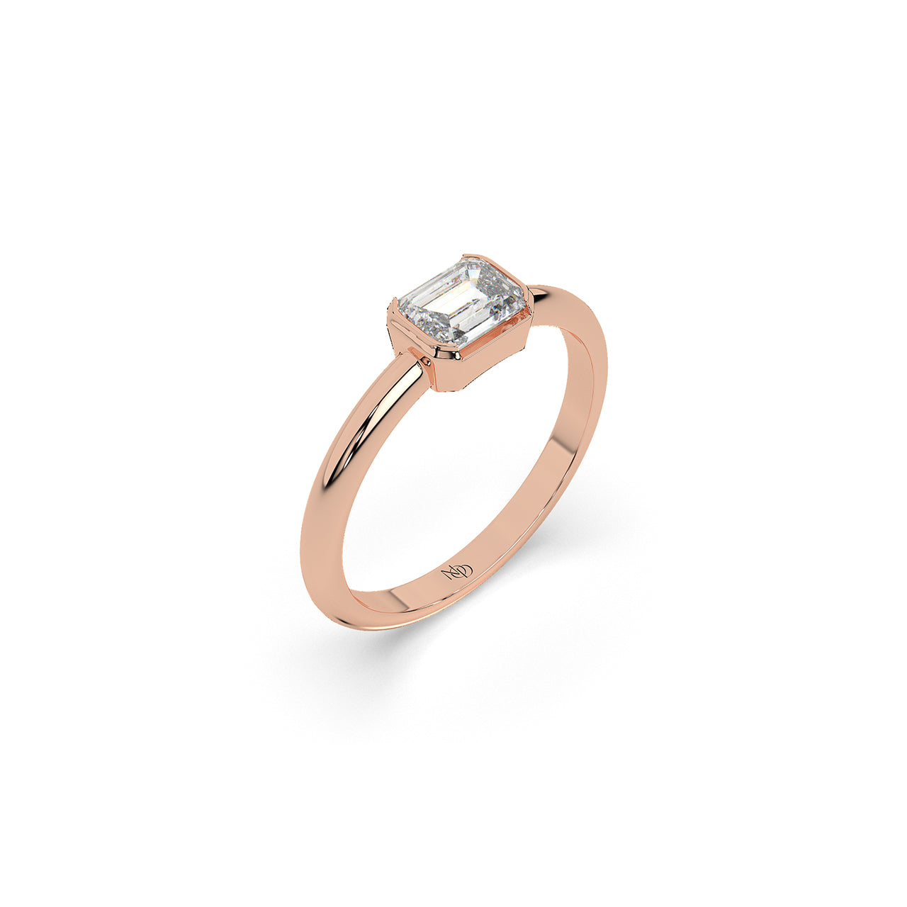 The Solstice Bezel Ring