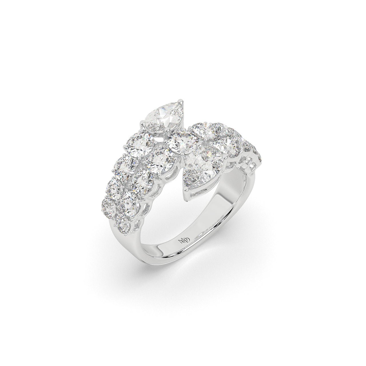 Celestia Twin Flame Ring