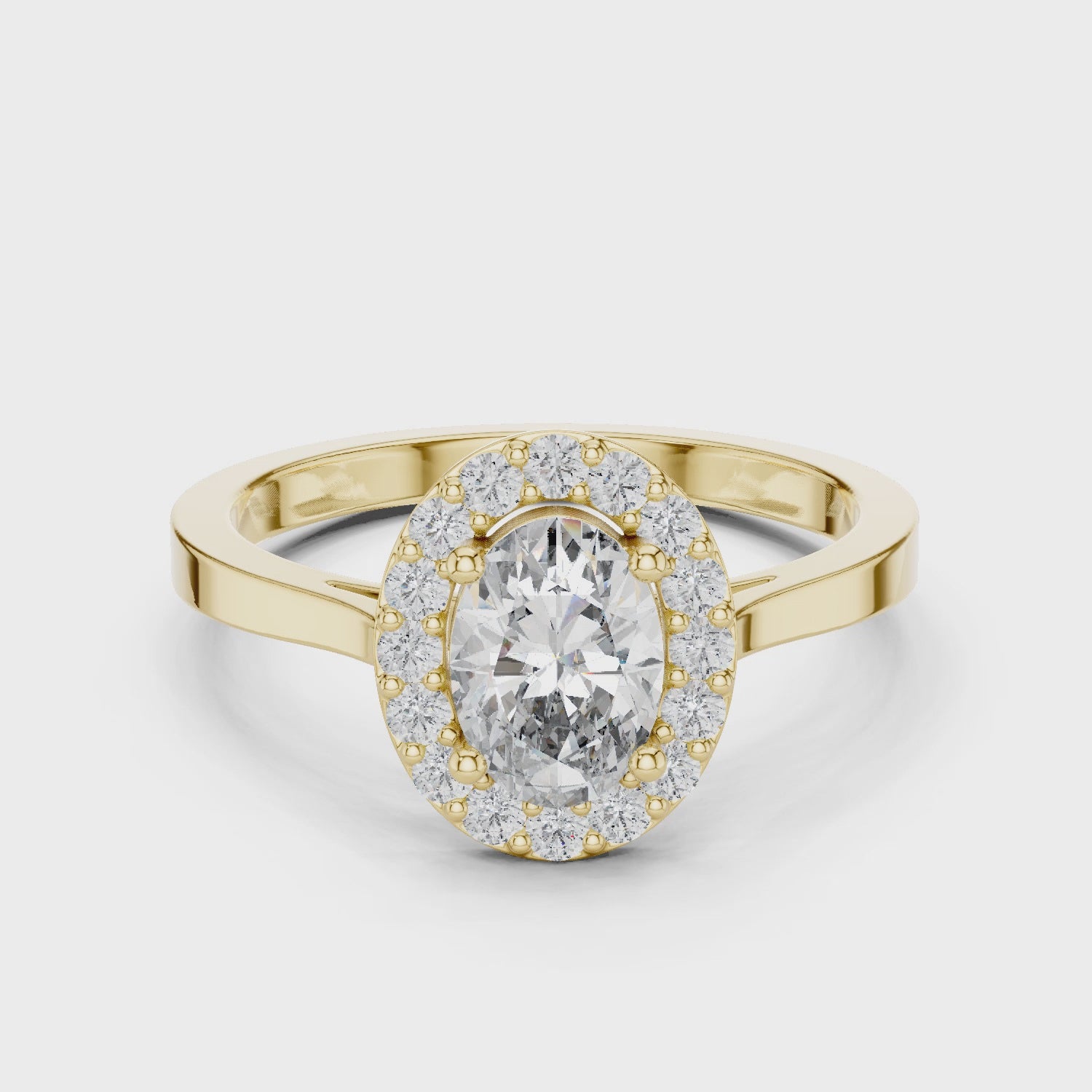Lexie Oval Solitaire Ring
