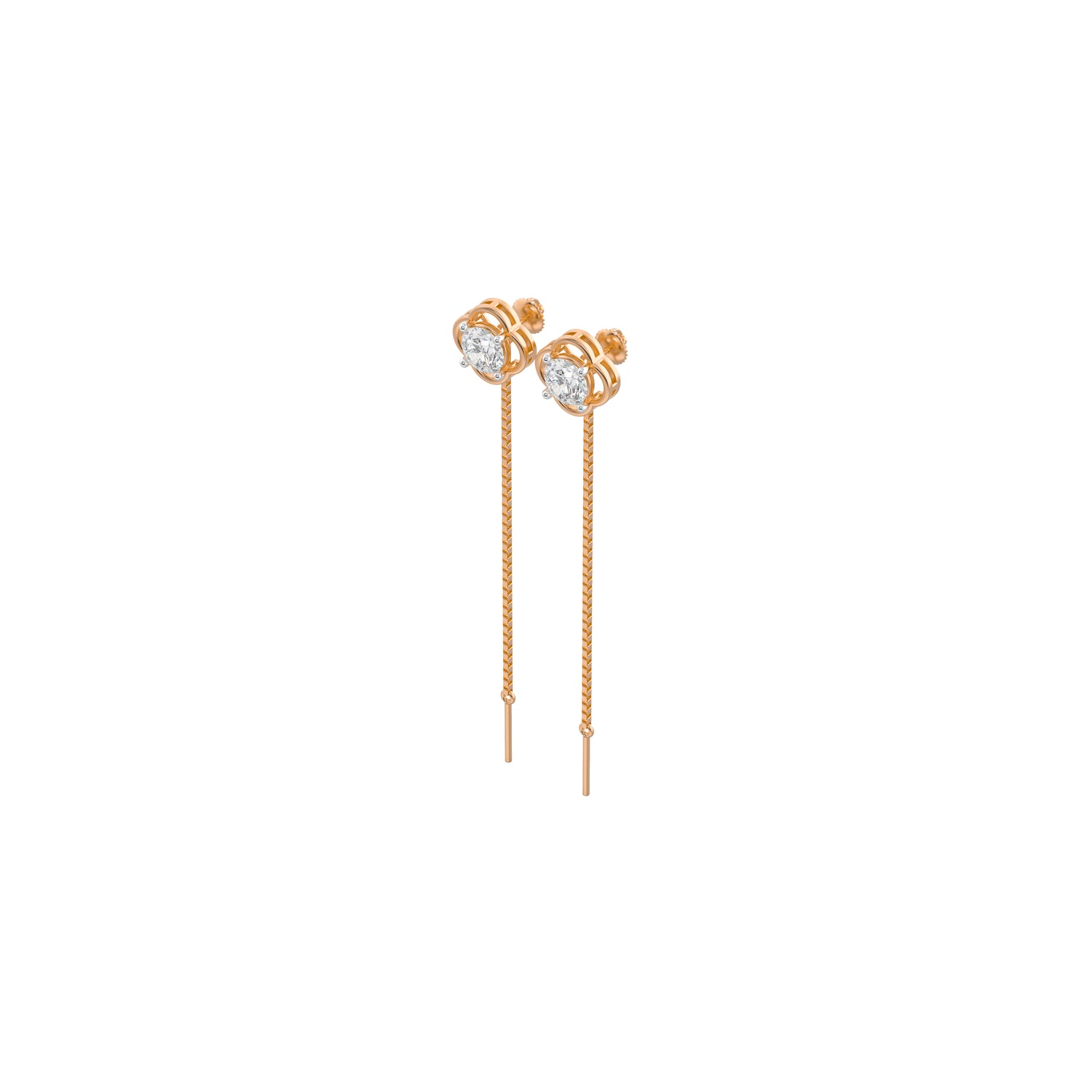 Tied To Time Threaders Earring