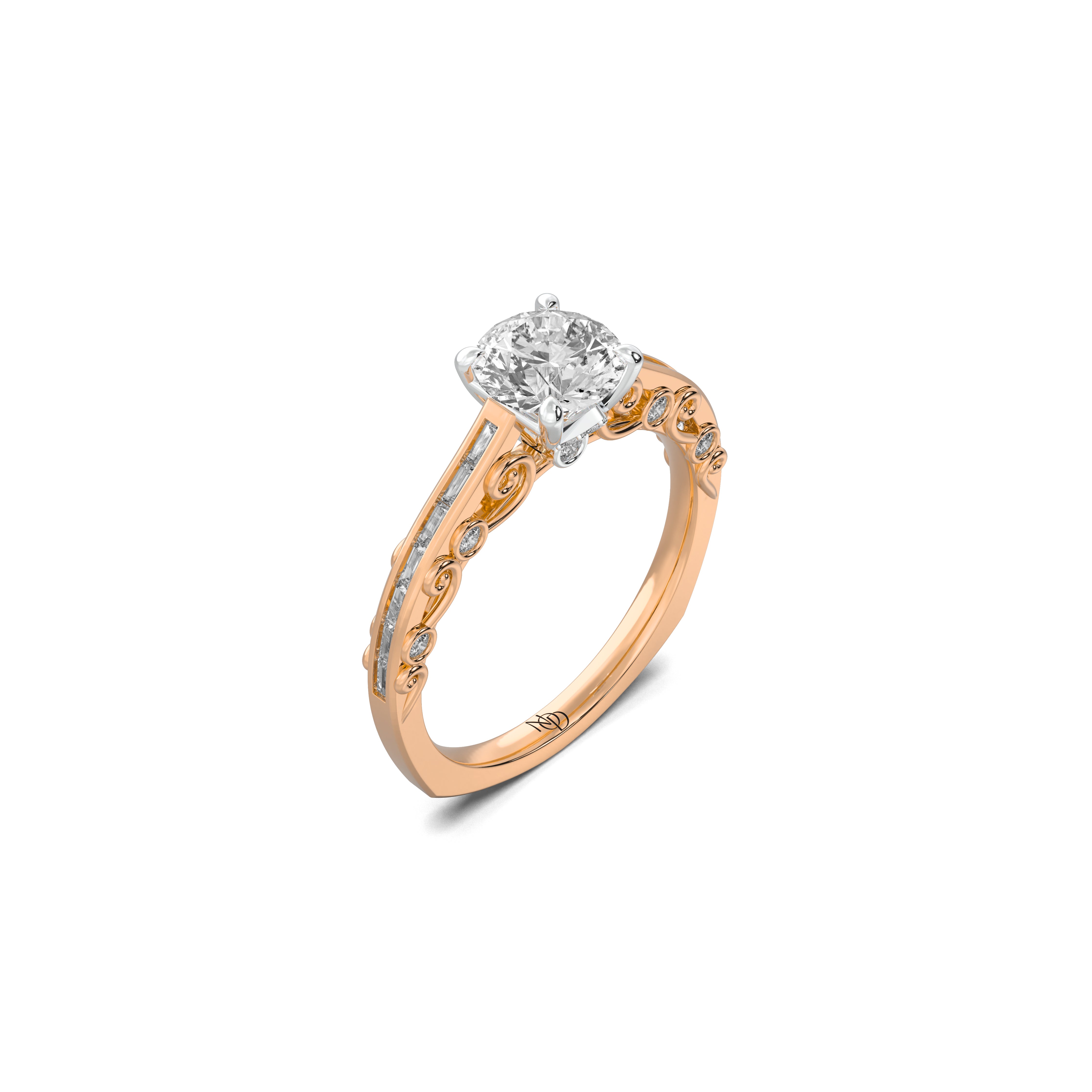 1 Ct Round Eternal Grace Ring
