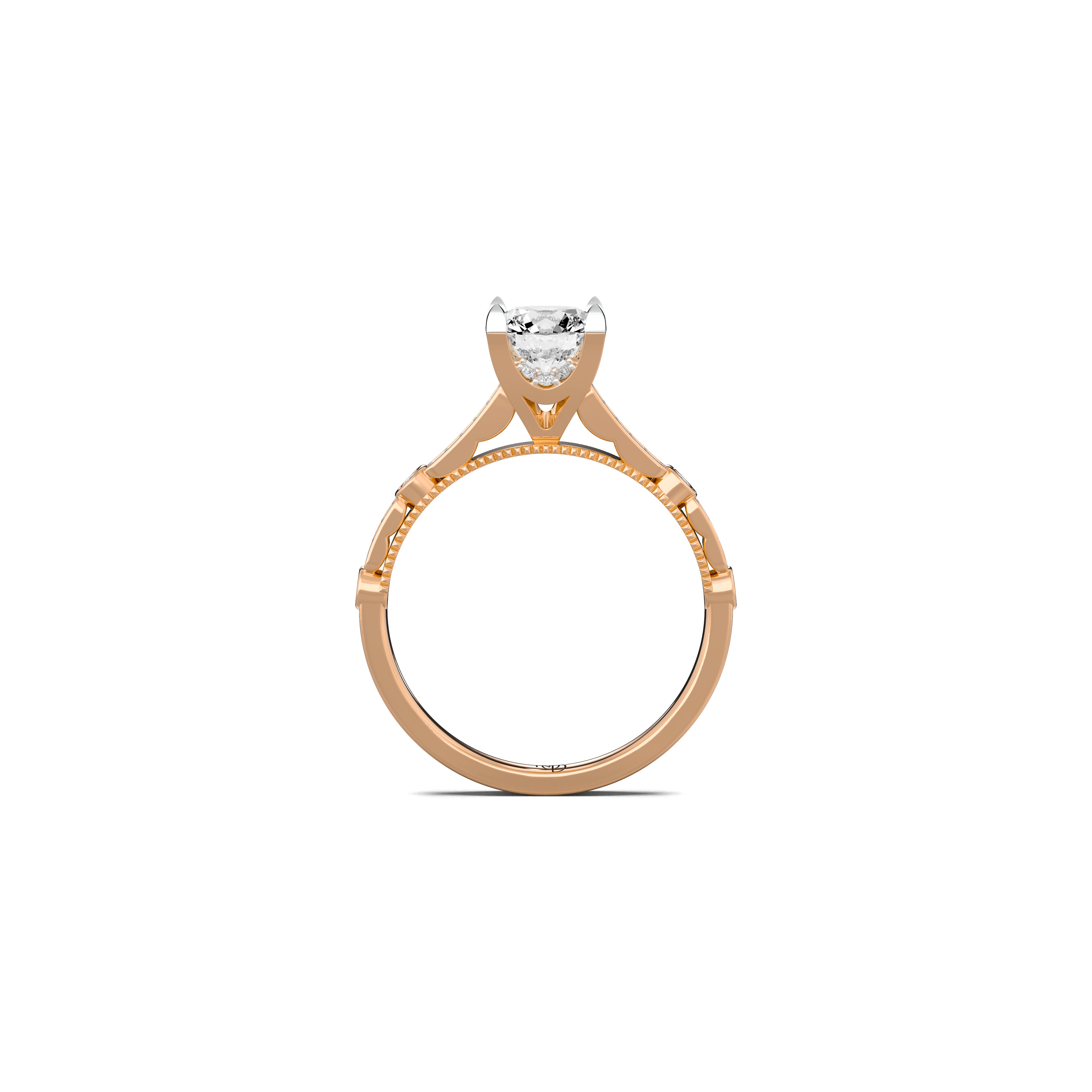 The Radiant Lineage Ring – 1 Ct Round of Timeless Brilliance