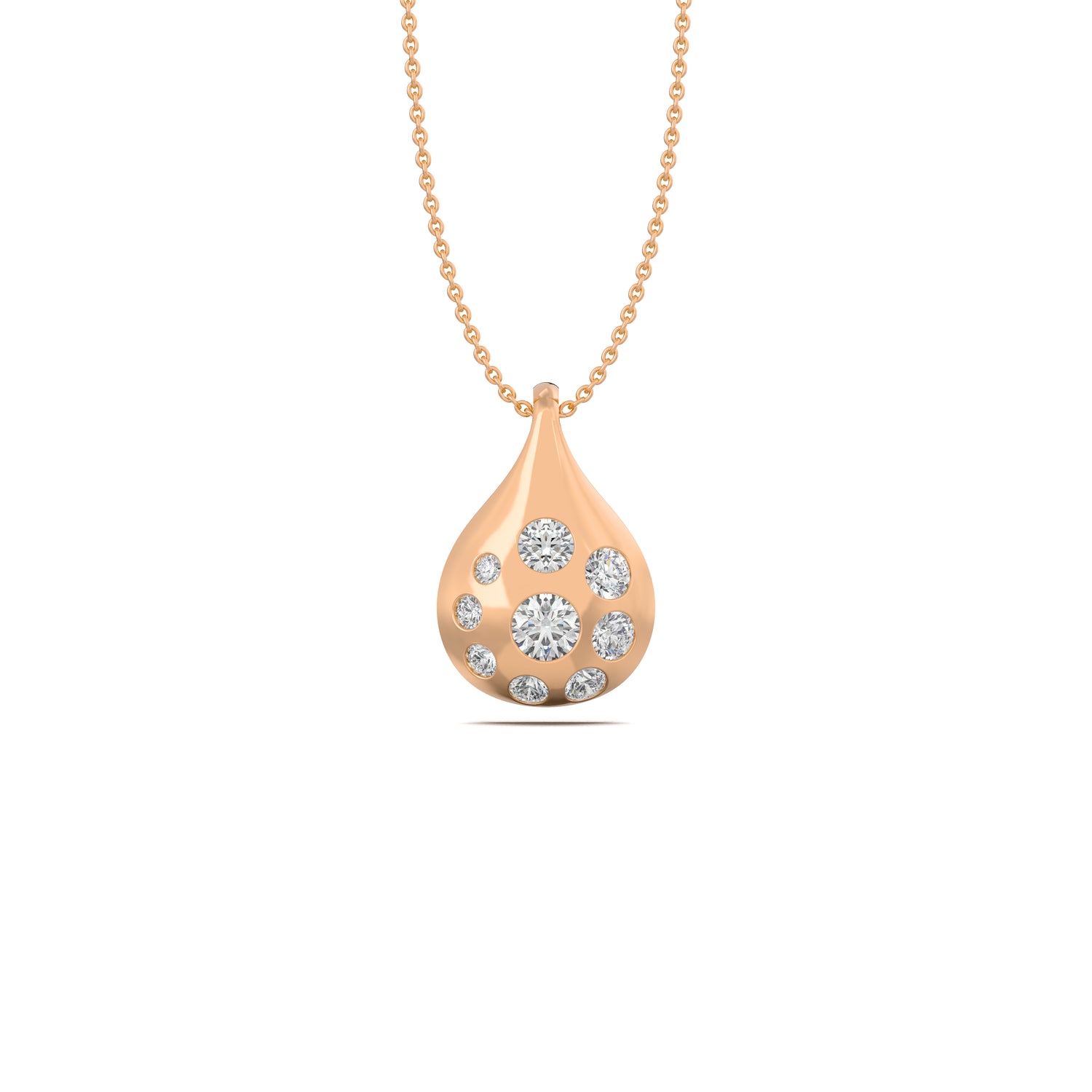 The Golden Dewdrop Pendant
