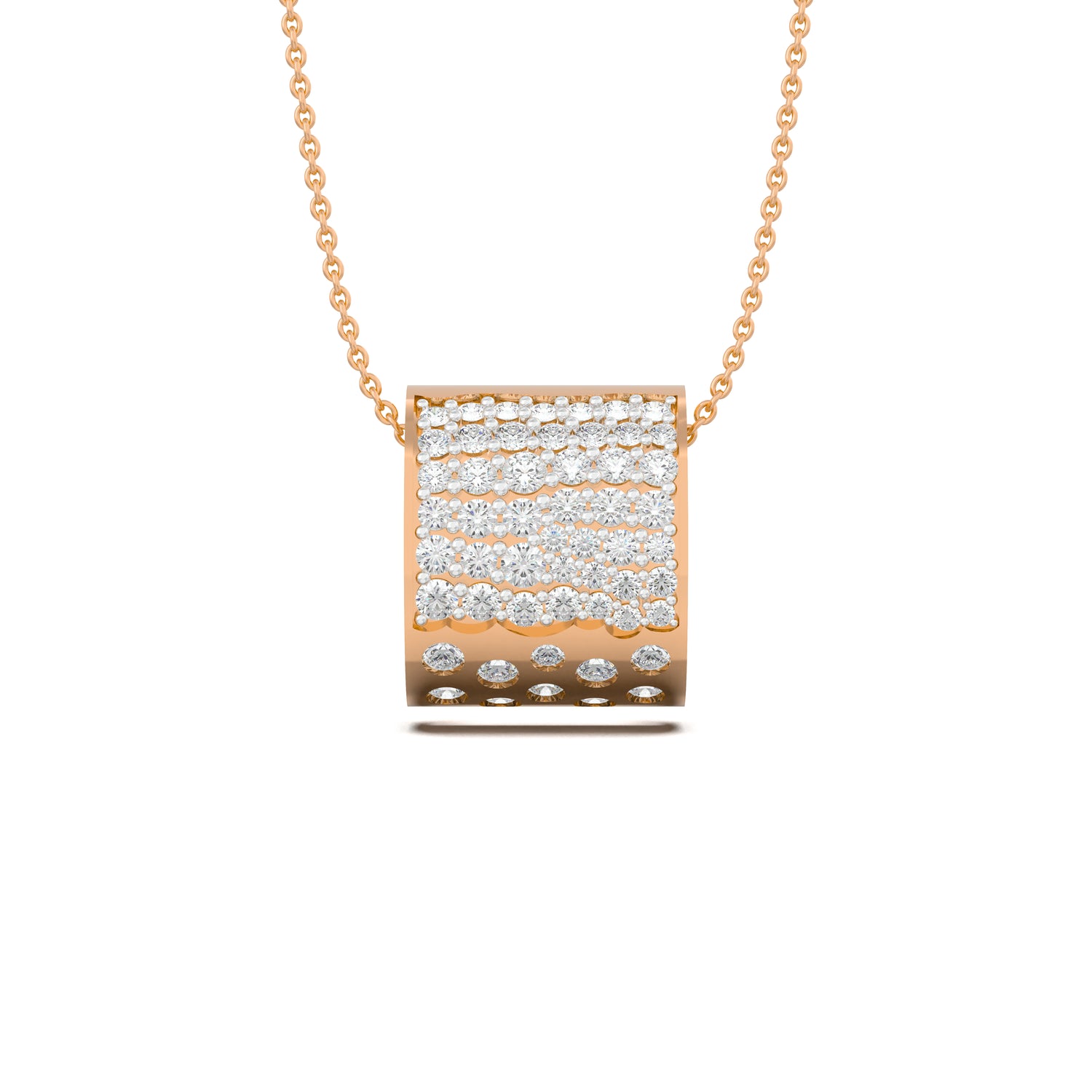 The Golden Scroll Pendant