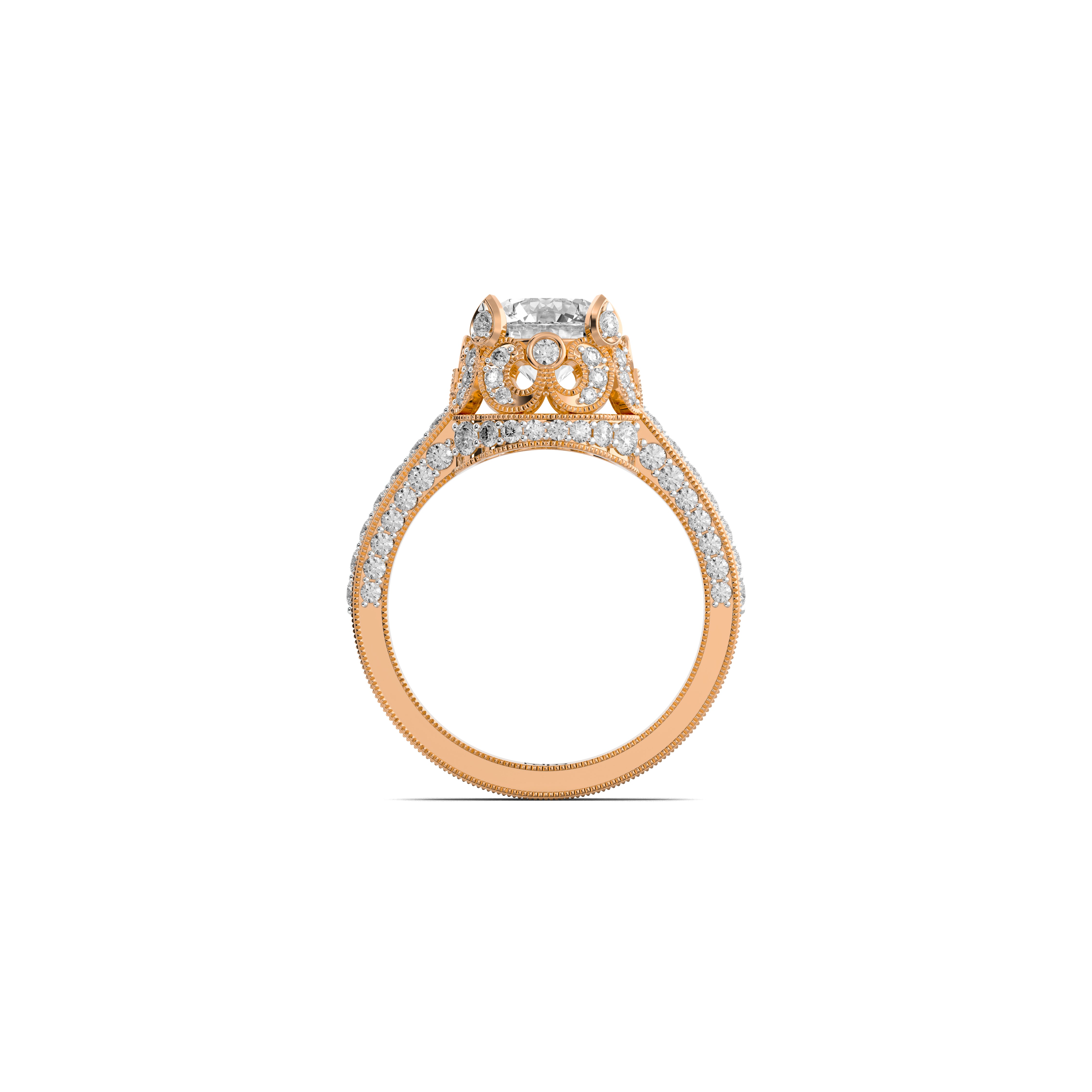 The Crown of Light Ring with 2 Ct of Radiant Power