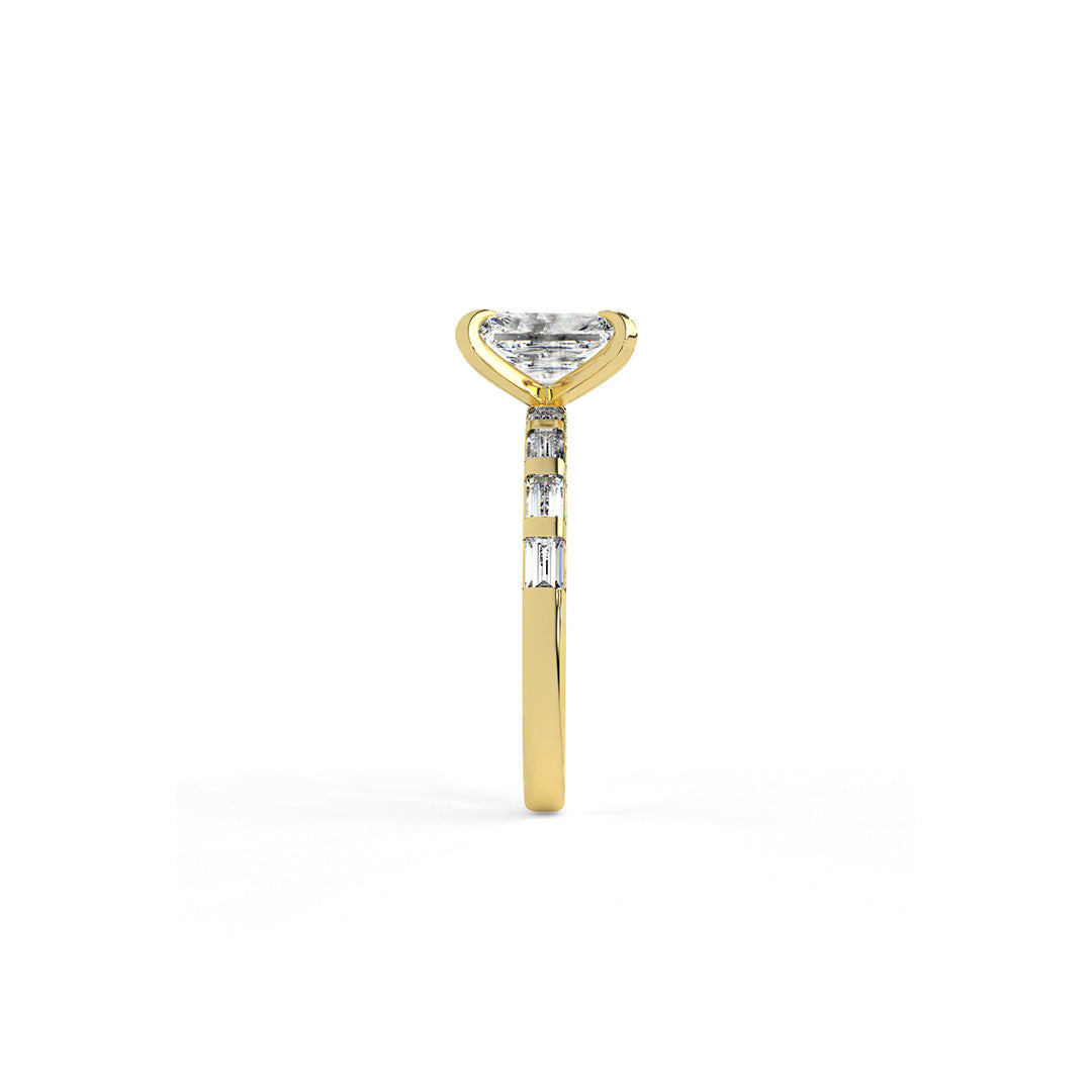 Radiant & Baguette Grace Engagement Ring