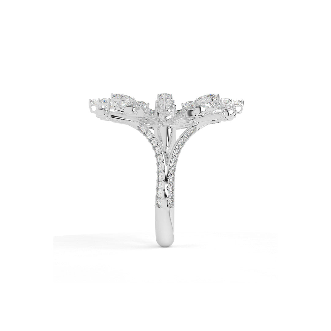 Celestial Nova Cocktail Ring