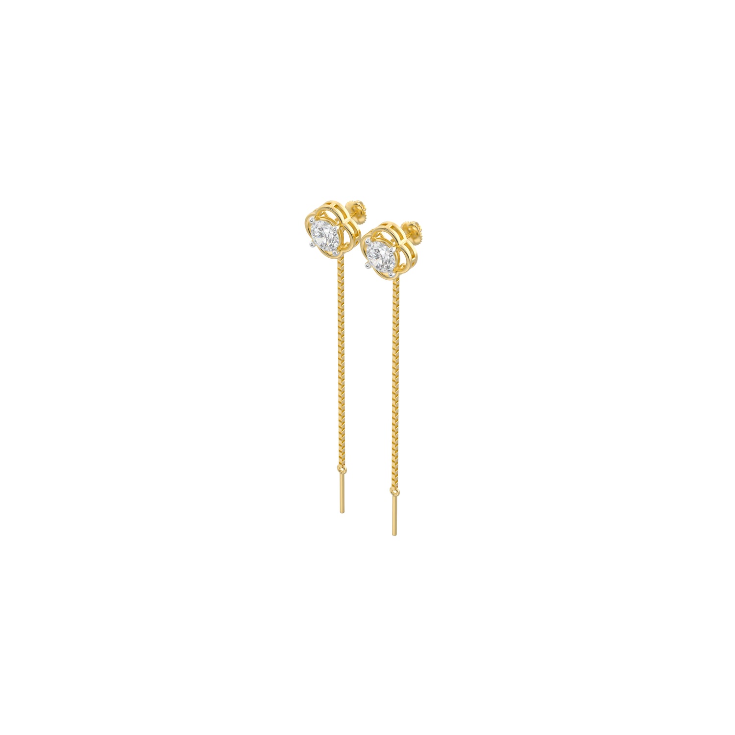 Tied To Time Threaders Earring