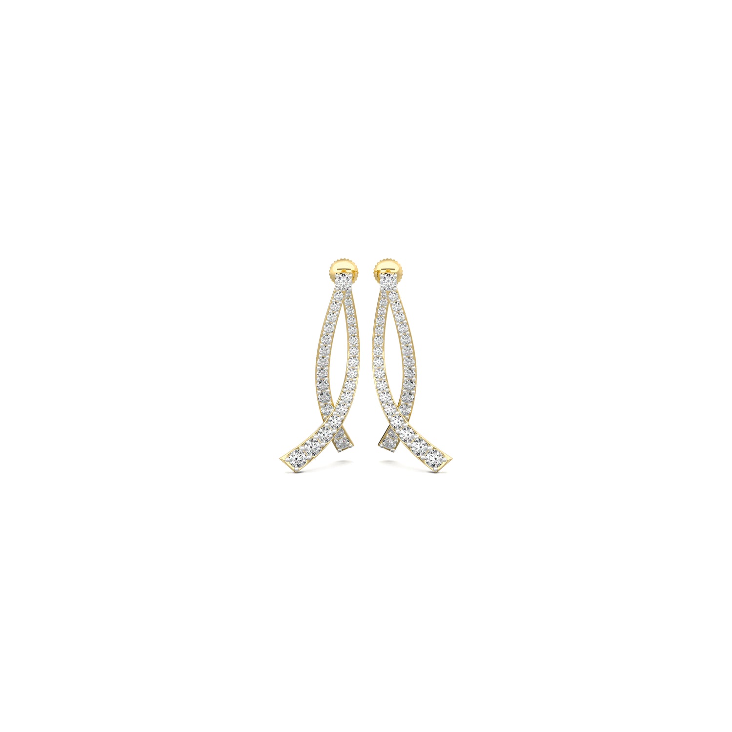 Cross My Path Earrings