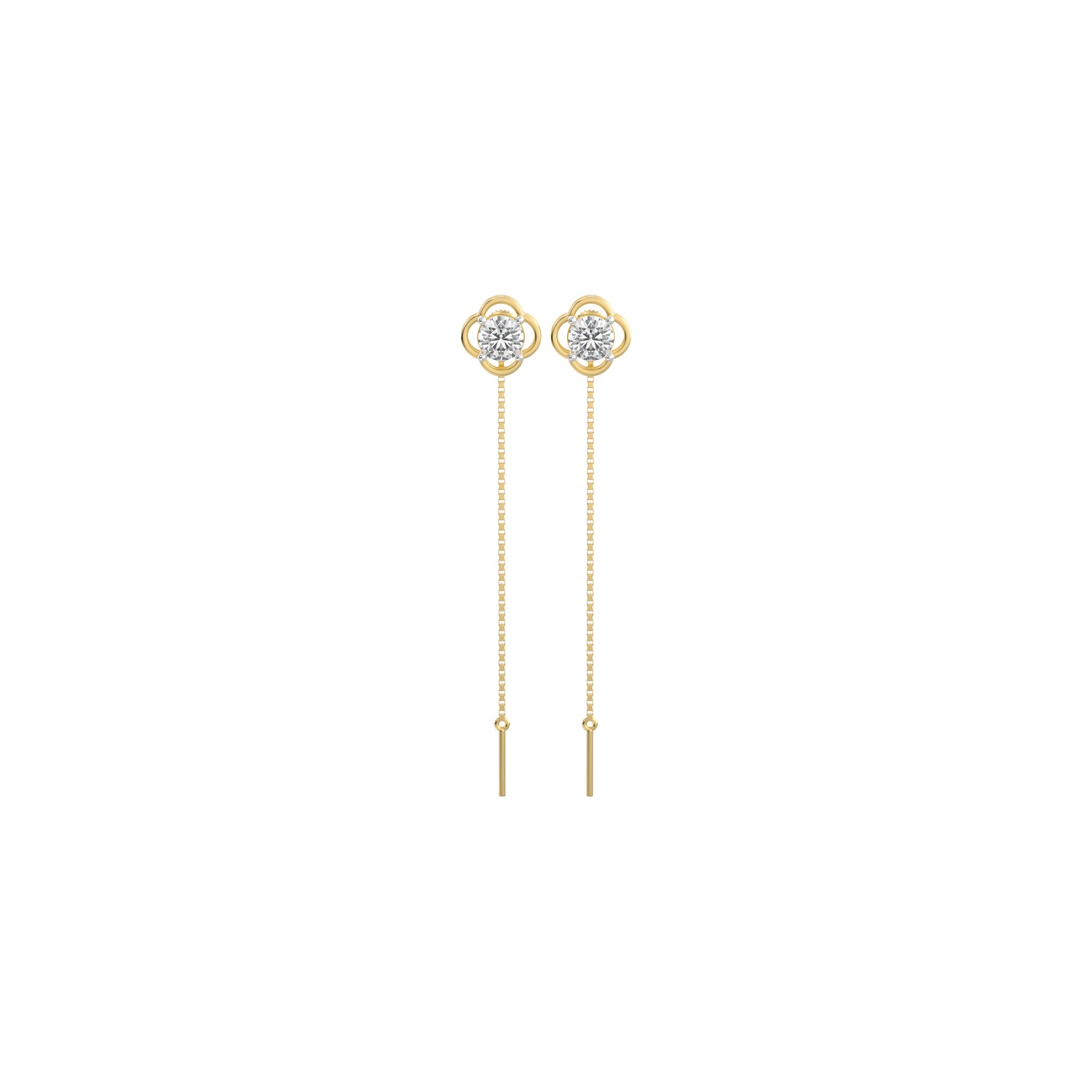 Tied To Time Threaders Earring
