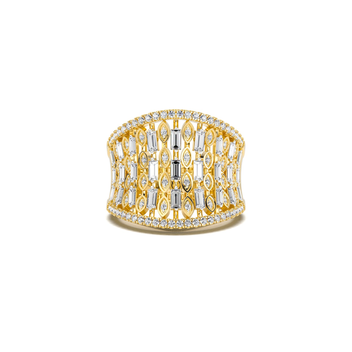 Sheesh Mahal Cocktail Ring